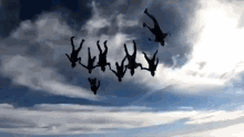 Sky Dive Group GIF - Sky Dive Group Diving GIFs