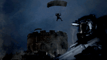Parachuting Down Call Of Duty Modern Warfare Iii GIF