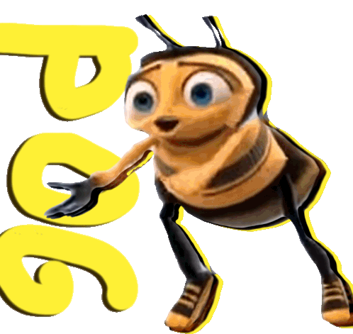 Beepog Sticker - Beepog Bee Pog Stickers