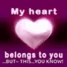 My Heart Belongs To You Love GIF - My Heart Belongs To You Love Happy Valentines GIFs