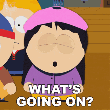 Whats Going On Wendy Testaburger GIF - Whats Going On Wendy Testaburger South Park GIFs
