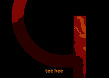 Tee Hee Logo GIF - Tee Hee Logo Stare GIFs