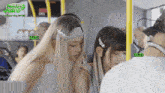 two girls on a bus with the words making jewels on the bottom right