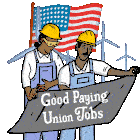 Good Paying Union Jobs July4th Sticker - Good Paying Union Jobs July4th Fourth Of July Stickers