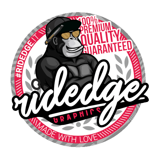 Ridedge Ridedge Graphics Sticker - Ridedge Ridedge Graphics Abarth Stickers