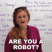 Are You A Robot Ronnie GIF