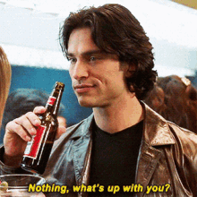 Nothing Whats Up With You GIF - Nothing Whats Up With You Drink Up GIFs