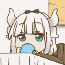 Anime Drinking GIF - Anime Drinking Sigh GIFs