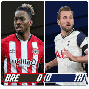 Brentford F.C. (2) Vs. Tottenham Hotspur F.C. (2) Second Half GIF - Soccer  Epl English premier league - Discover & Share GIFs