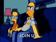 Simpsons Join Us GIF - Simpsons Join Us Space Bob GIFs