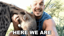 Here We Are Dean Schneide GIF - Here We Are Dean Schneide This Is Where We Are GIFs