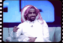 a man sitting on a couch with the word channels written on the bottom