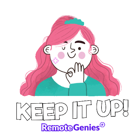 Keep It Up Motivation Sticker - Keep It Up Motivation Freelancer Stickers