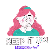 Keep It Up Motivation Sticker