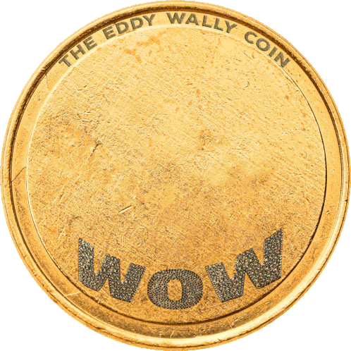 Wowguy Eddy Wally Sticker - Wowguy Eddy Wally Wowguy The Eddy Wally Coin Stickers