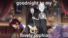 Goodnight Sophia The Owl House GIF - Goodnight Sophia The Owl House GIFs