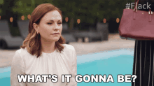 Whats It Gonna Be Robyn GIF - Whats It Gonna Be Robyn Anna Paquin GIFs