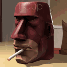 Icup Moai Statue GIF - Icup Moai Statue Mood GIFs