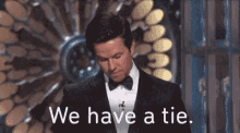 We Have A Tie GIF - Mark Wahlberg Wahlberg Tie GIFs