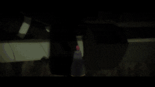a purple background with a shadow of a person on it
