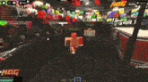 a video game with the word hog on the bottom right