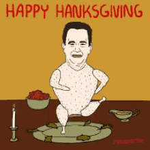 Happy Hanksgiving GIF - Tom Hanks Thanksgiving Turkey GIFs