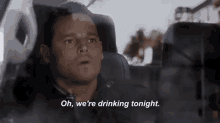 Oh We'Re Drinking Tonight GIF - Were Drinking Tonight Drinking Greys Anatomy GIFs
