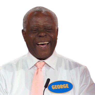Laughing George Sticker - Laughing George Family Feud Canada Stickers