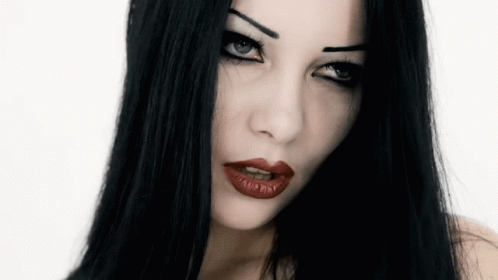 Semargl Black Metal GIF - Semargl Black Metal Gothic Girl - Discover &  Share GIFs