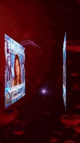 a screen shows a picture of a woman and the word emily on the bottom
