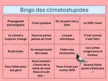 a bingo board with a pigeon on it