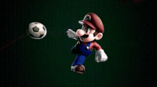 Mario Sports Superstars Soccer GIF - Mario Sports Superstars Mario Soccer GIFs
