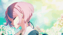 Pink Hair Flowing GIF - Pink Hair Flowing Pretty GIFs