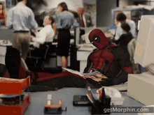 deadpool marvel superhero back to work work