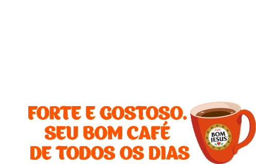 Cafébom Jesus Café Sticker - Cafébom Jesus Café Forte E Gostoso Stickers