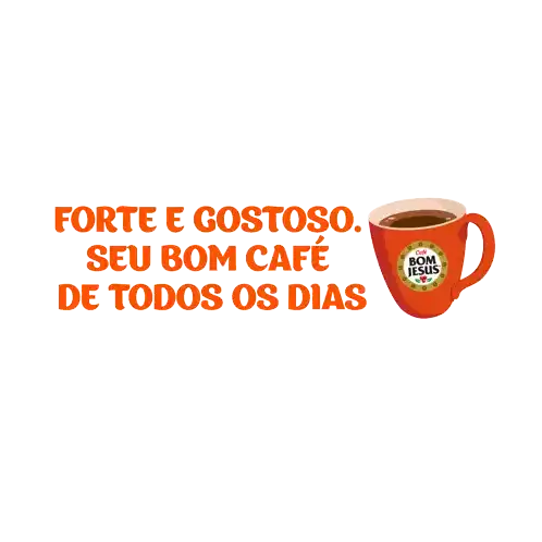 Cafébom Jesus Café Sticker - Cafébom Jesus Café Forte E Gostoso Stickers