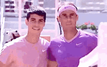 Rafael Nadal Carlos Alcaraz GIF - Rafael Nadal Carlos Alcaraz Tennis GIFs