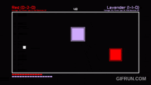 a video game called lavender is being played on gifrun.com