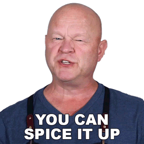 You Can Spice It Up Michael Hultquist Sticker - You Can Spice It Up Michael Hultquist Chili Pepper Madness Stickers