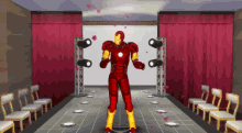 Avengers Sims Tony Stark GIF - Avengers Sims Tony Stark Danc GIFs