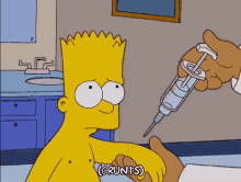 Needle GIF - The Simpsons Injection Bart GIFs