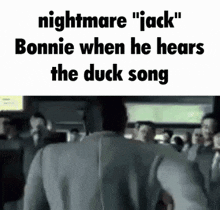 Nightmare Jack Nightmare Bonnie GIF - Nightmare Jack Nightmare Bonnie The Duck Song GIFs