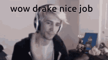 Drake Cringe GIF