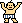 a pixel art illustration of a man in a bathing suit .