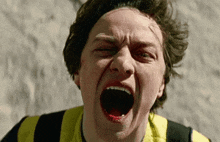 Screaming In Pain GIF - Screaming In Pain James Mcavoy GIFs