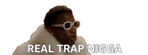 Real Trap Nigga Trap Sticker - Real Trap Nigga Trap Real One Stickers