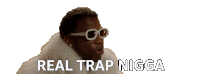Real Trap Nigga Trap Sticker