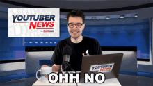 ohh no benedict townsend youtuber news head shake nope