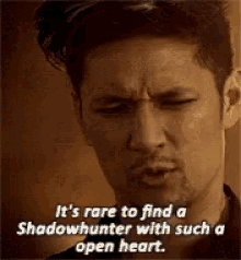 shadow hunters magnus malec its rare to find a shadow hunter with such a open heart