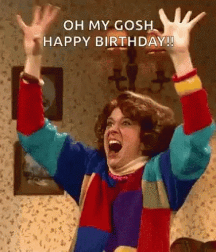 Happy Birthday Funny GIF - Happy Birthday Funny Omg - Discover & Share GIFs